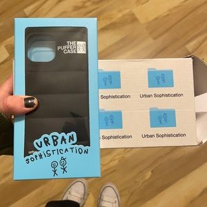 Black Puffer Phone Case Brand New Iphone 13